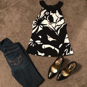 Tahari high neck tank